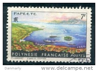 POLYNESIE : Y&T(o) N° 32 : Paysages - Used Stamps
