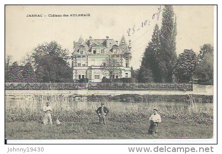 JARNAC - CHATEAU DES AULERAIS ( Animées ) - Jarnac