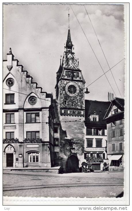 ZUG - Mit Restaurant AKLIN,   1954 - Zoug