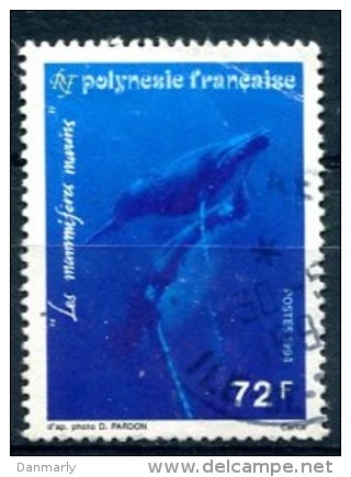 POLYNESIE : Y&T(o) N° 452 : Baleine - Used Stamps