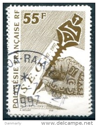 POLYNESIE : Y&T(o) N° 524 : Etudes Océaniennes - Used Stamps