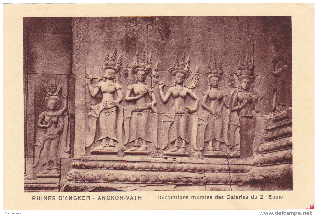 CAMBODGE,baphuan,ruin Es  D´angkor,angkor-vath,rout E  Du Temple,12ème Siècle,rare,hindou,vishno U,bouddhiste,rare,khmèr - Cambodge