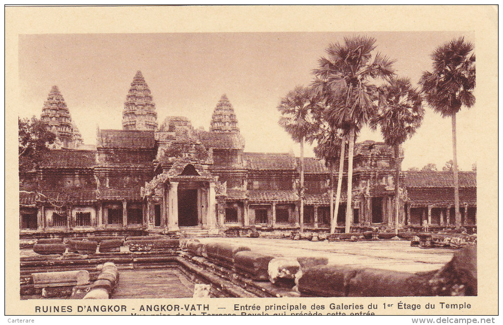Asie,CAMBODGE,baphuan,ruines   D´angkor,angkor-vath,siem Reap,12ème Siècle,rare,hindou,vishno           U,bouddhi - Cambodia