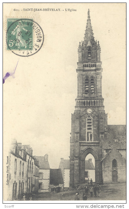 Saint Jean Brévelay. L'église. Animation. - Saint Jean Brevelay