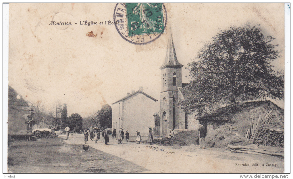 MONTESSON, L'Eglise Et L'Ecole - Montesson