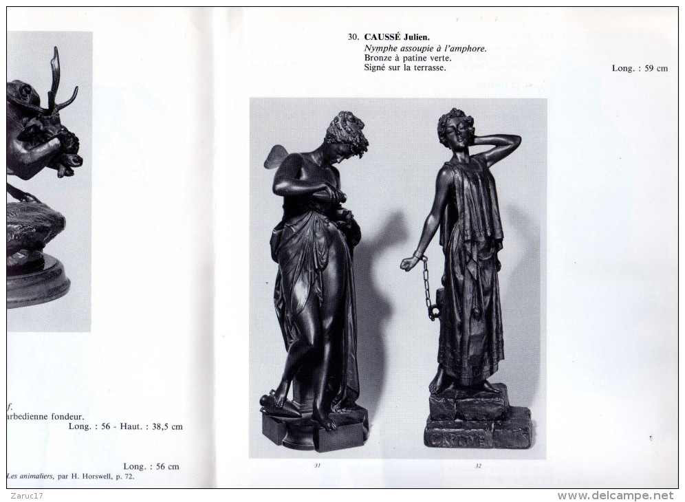 CATALOGUE HOTEL DES VENTES NOUVEAU DROUOT CORNETTE DE SAINT CYR AVRIL 1988  BRONZE SCULPTURE SALLE 14 - Art