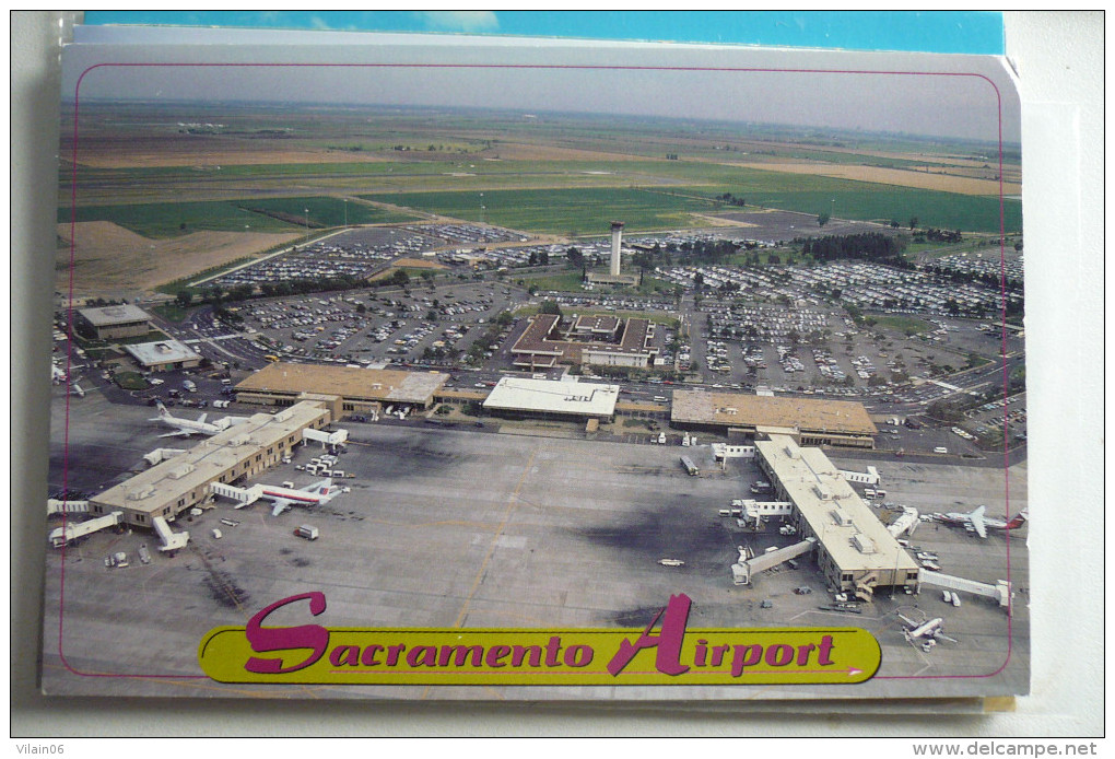 AEROPORT  / FLUGHAFEN / AIRPORT      SACRAMENTO   INTERNATIONAL    AIRPORT - Aerodrome