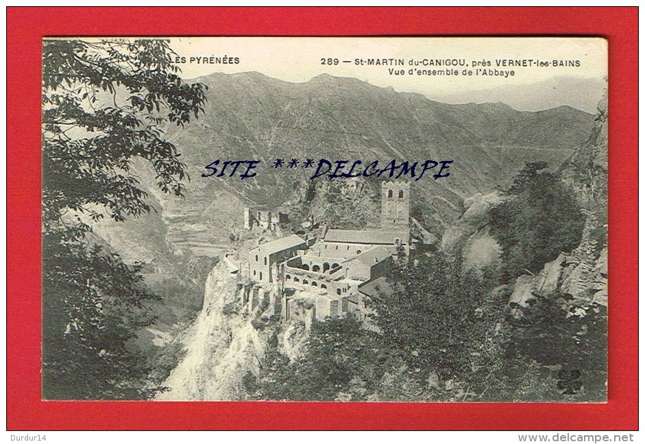 Pyrénées Orientales - ST MARTIN DU CANIGOU -  Vue D'ensemble De L'Abbaye - Autres & Non Classés