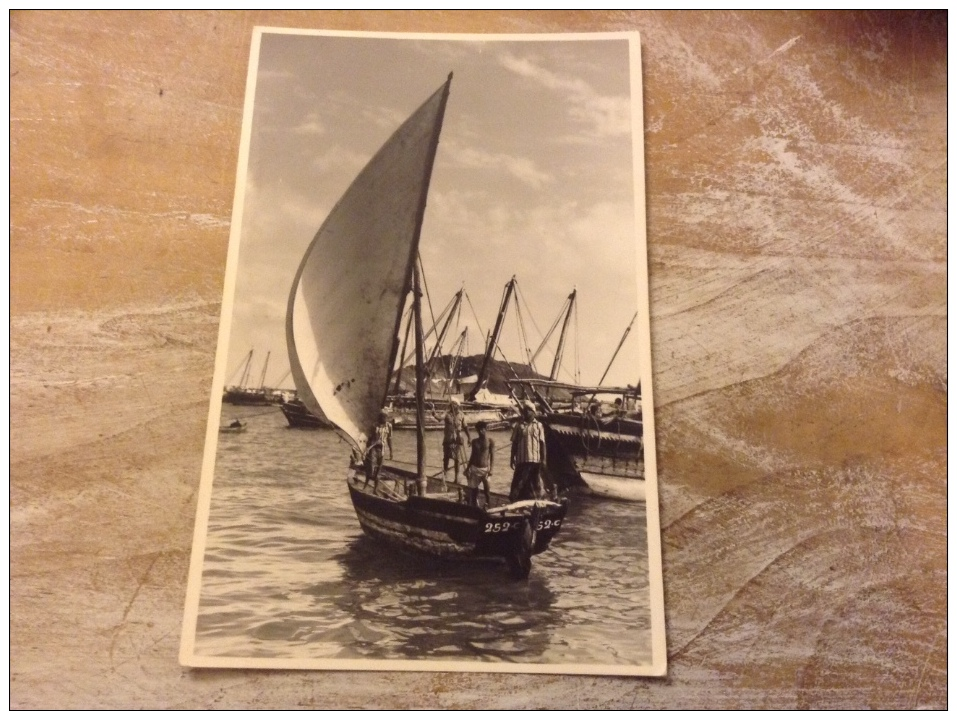 Aden Sail Boats Maalla  (cpsm Format Cpa) - Yemen