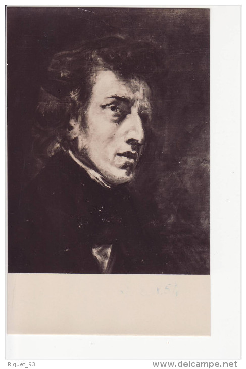 FREDERICO CHOPIN Por Delacroix - Sänger Und Musikanten