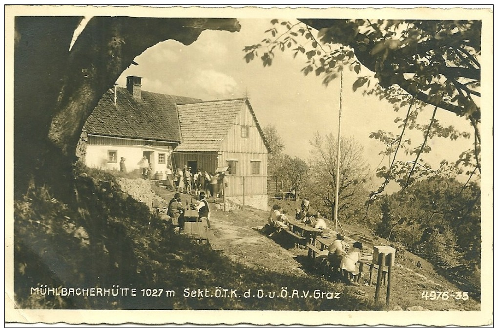 Mühlbacherhütte, Sekt. Graz 1936 - Other & Unclassified