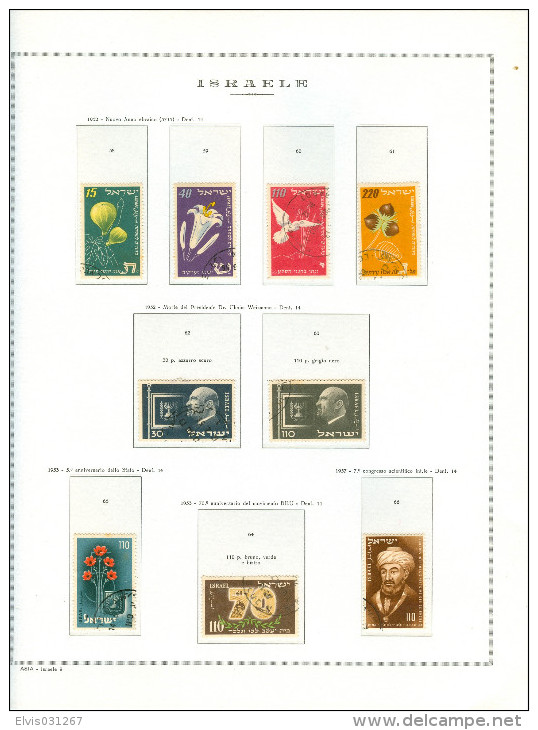Israel X - Lot X9, Lot Singles - Nr 66 -> 106 + Airmail / Early Years - Collections, Lots & Series