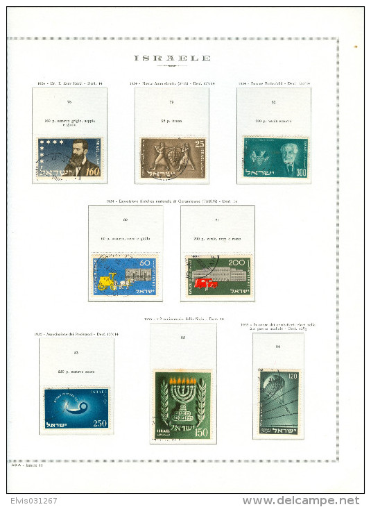 Israel X - Lot X9, Lot Singles - Nr 66 -> 106 + Airmail / Early Years - Colecciones & Series