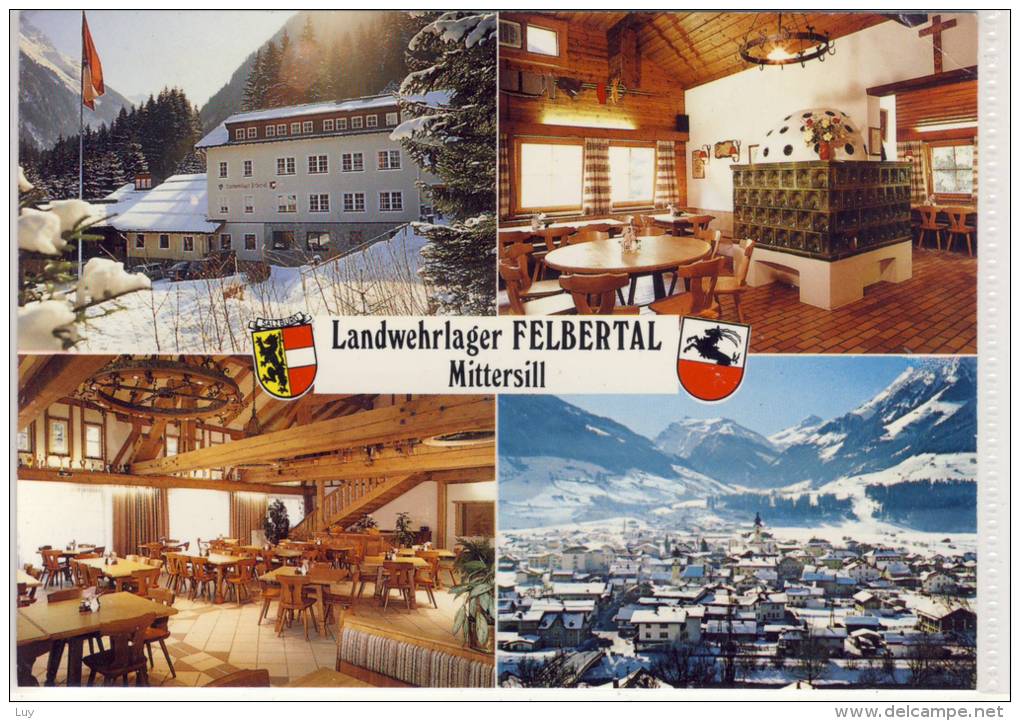 MITTERSILL - FELBERTAL, Landwehrlager, TÜPI Hochfilzen , Mehrbildkarte - Mittersill