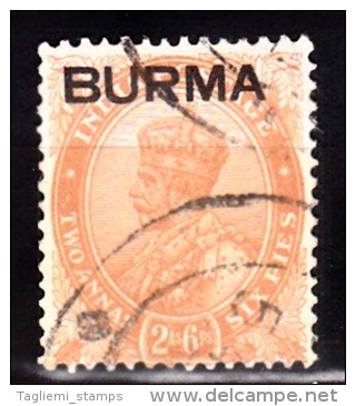 Burma, 1937, SG   6, Used - Birmanie (...-1947)