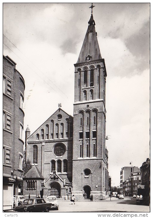 Belgique - Bruxelles-Capitale - Etterbeek  Eglise ND Sacré Coeur / Editeur Librairie Escadron - Etterbeek