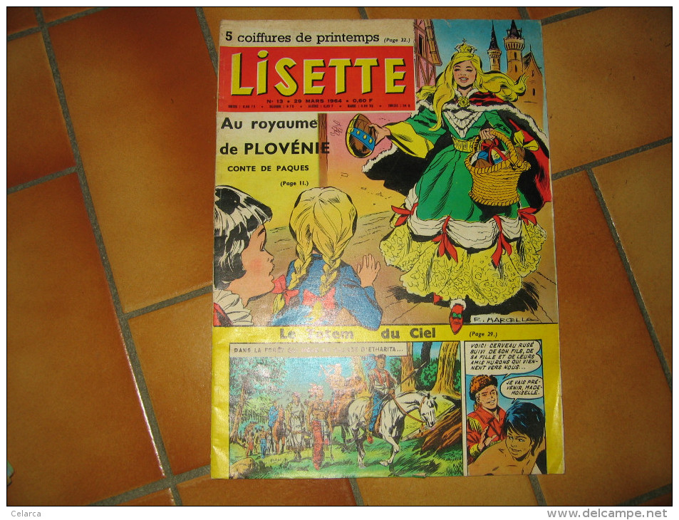 LISETTE N°13 29 MARS 1964 - 1950 à Nos Jours