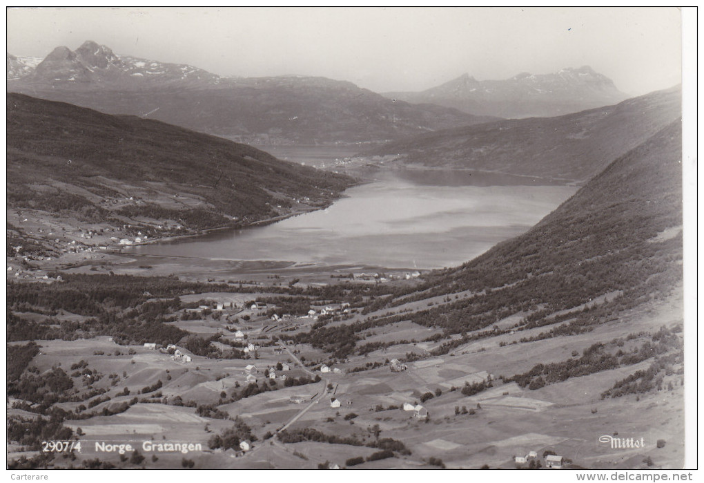 EUROPE,Norvège,NORGE ,vue Aérienne GRATANGEN,comté De TROMS,ARSTEIN,photo ENERETT MITTET,rare - Norvège