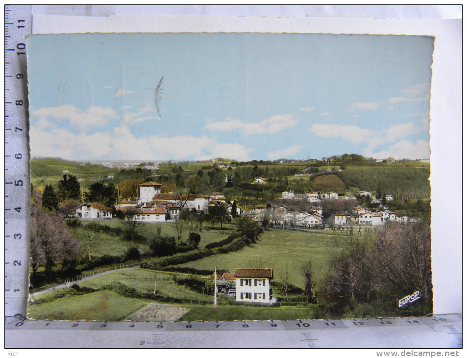 CPSM (64) Pyrénées Atlantiques - ASCAIN - Vue Générale Vers L'Océan - Ascain