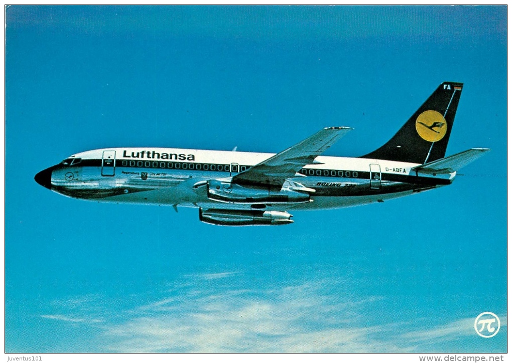 CPSM Boeing 737-Lufthansa    L1629 - Sonstige & Ohne Zuordnung