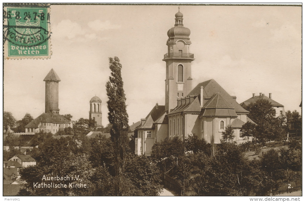 ALLEMAGNE - AUERBACH I. V. - Katholische Kirche - Auerbach (Vogtland)