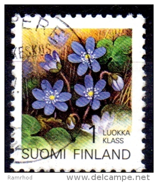 FINLAND 1992 Provincial Plants - (1st) Hepatica (Hame)  FU - Used Stamps