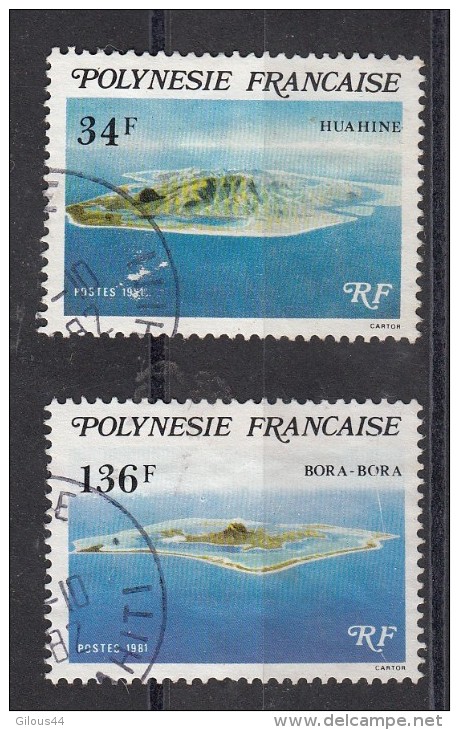 Polynésie   Iles Sous Le Vent N° 171 173 - Used Stamps