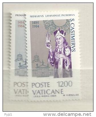 1984 MNH Vaticano, Vatikanstaat, Mi 846-7, Postfris - Unused Stamps