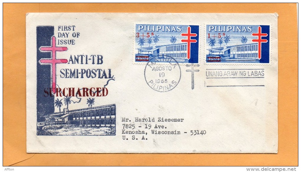 Philippines 1965 FDC - Filipinas