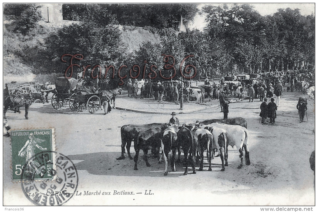 (14) Caen - Calvados - Le Marché Aux Bestiaux - En Très Bon état - Caen