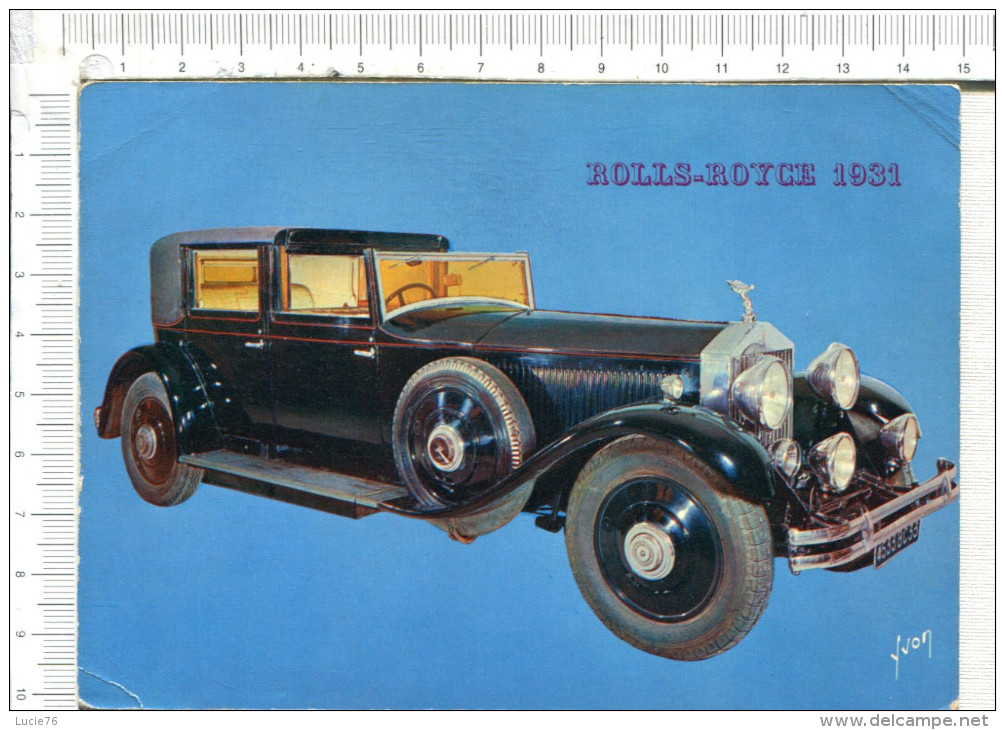 TEUF - TEUF  -  ROLLS ROYCE   1931  -  Voiture Ayant Appartenu à La Famille De La Reine Des Belges - Voitures De Tourisme