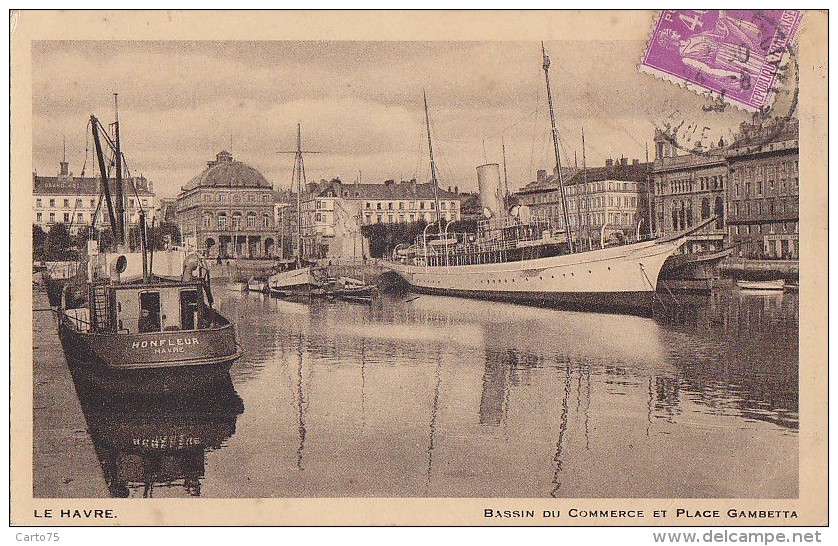 Bâteaux - Remorqueur Honfleur Port Du Havre - Sleepboten