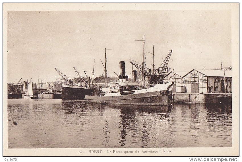 Bâteaux - Remorqueur Iroise - Sauvetage En Mer - Remorqueurs