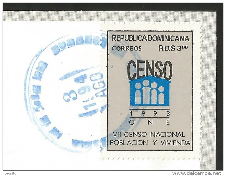 DOMINICANA Tumbador De Coco Tropical Coconut Tree 1994 - Dominicaine (République)