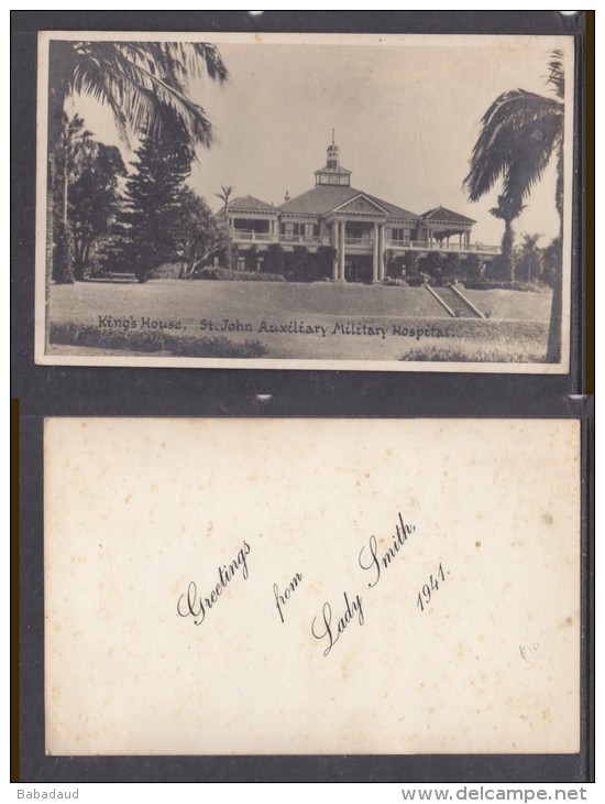 South Africa: King's House, St John's Auxillary Military Hospital (Lady Smith), Greetings 1941 - 1939-45