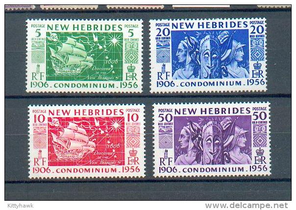 NH 74 - YT 167 à 170 ** - Unused Stamps