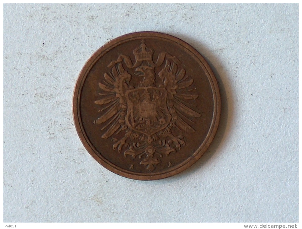 Allemagne 2 Pfennig 1876 - 2 Pfennig