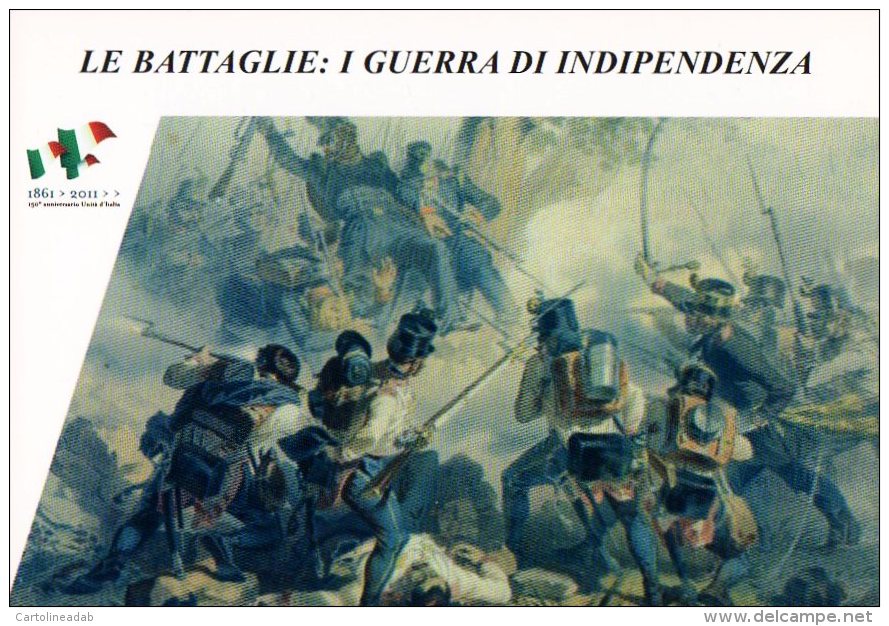 [DC1402] CARTOLINEA - SERIE LE BATTAGLIE: I° GUERRA DI INDIPENDENZA - SCONTRO DI SANTA LUCIA (2) - Storia