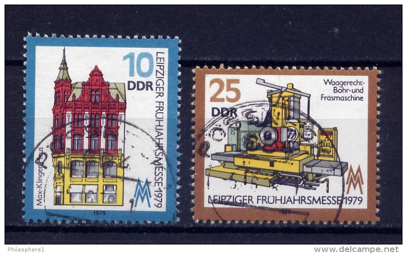 DDR Nr.2403/4      O  Used   (15906) (Jahr:1979) - Gebruikt