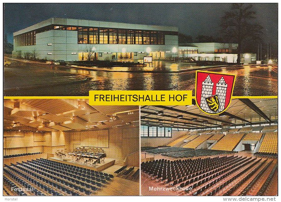 D-95028 Hof - Freiheitshalle - Mit Innenansicht - Hof