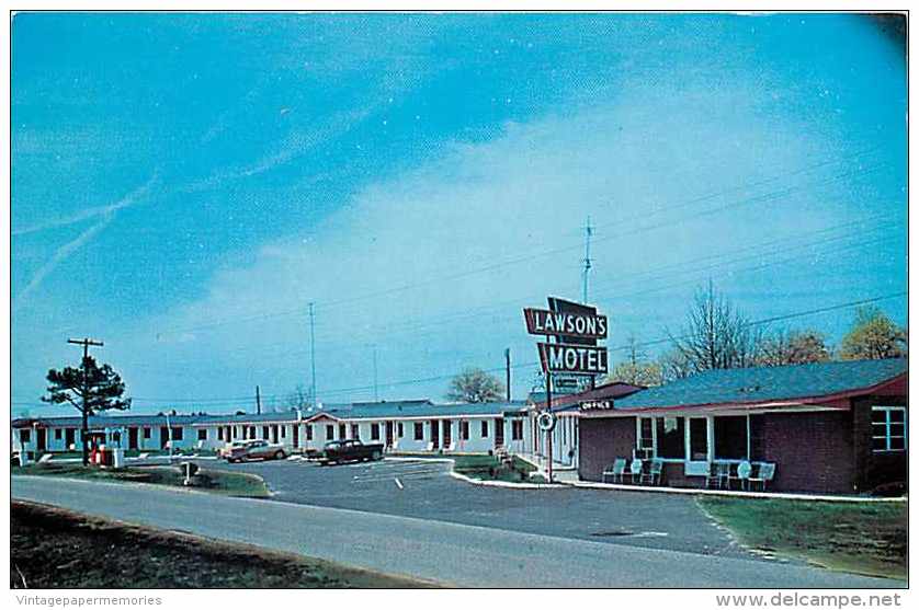 220375-North Carolina, Fayetteville, Lawson Motel, Highway 301, Dexter Press No 22553-B - Fayetteville