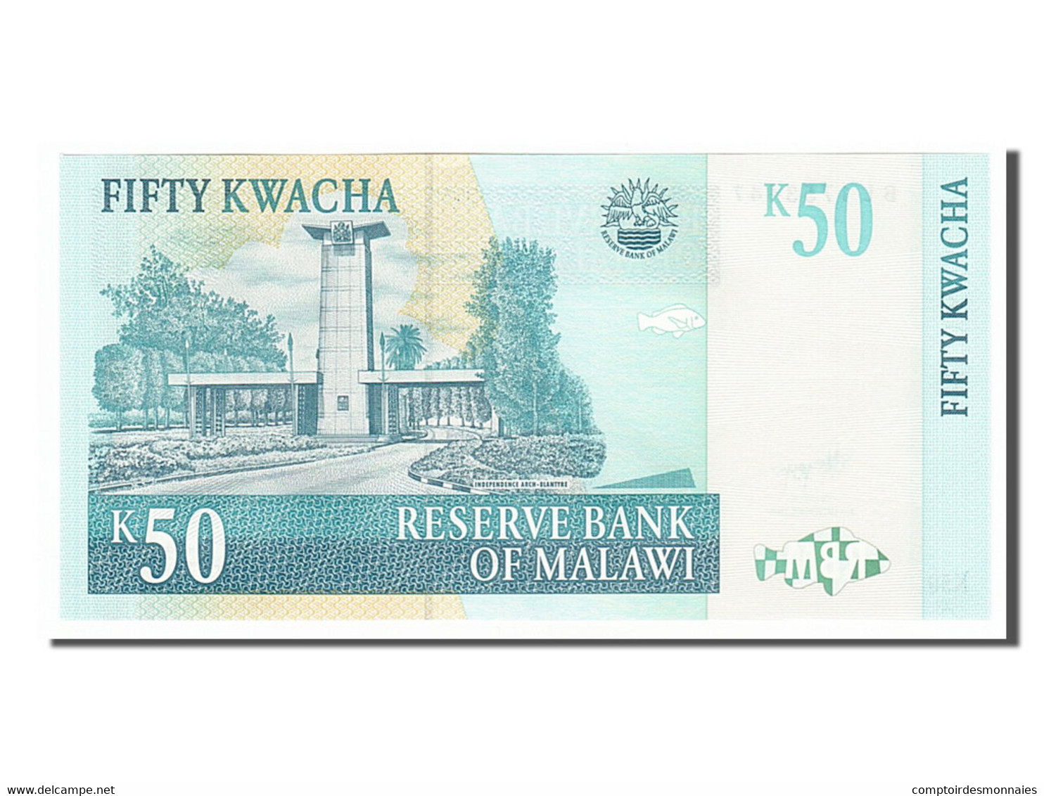 Billet, Malawi, 50 Kwacha, 2009, 2009-10-31, NEUF - Malawi