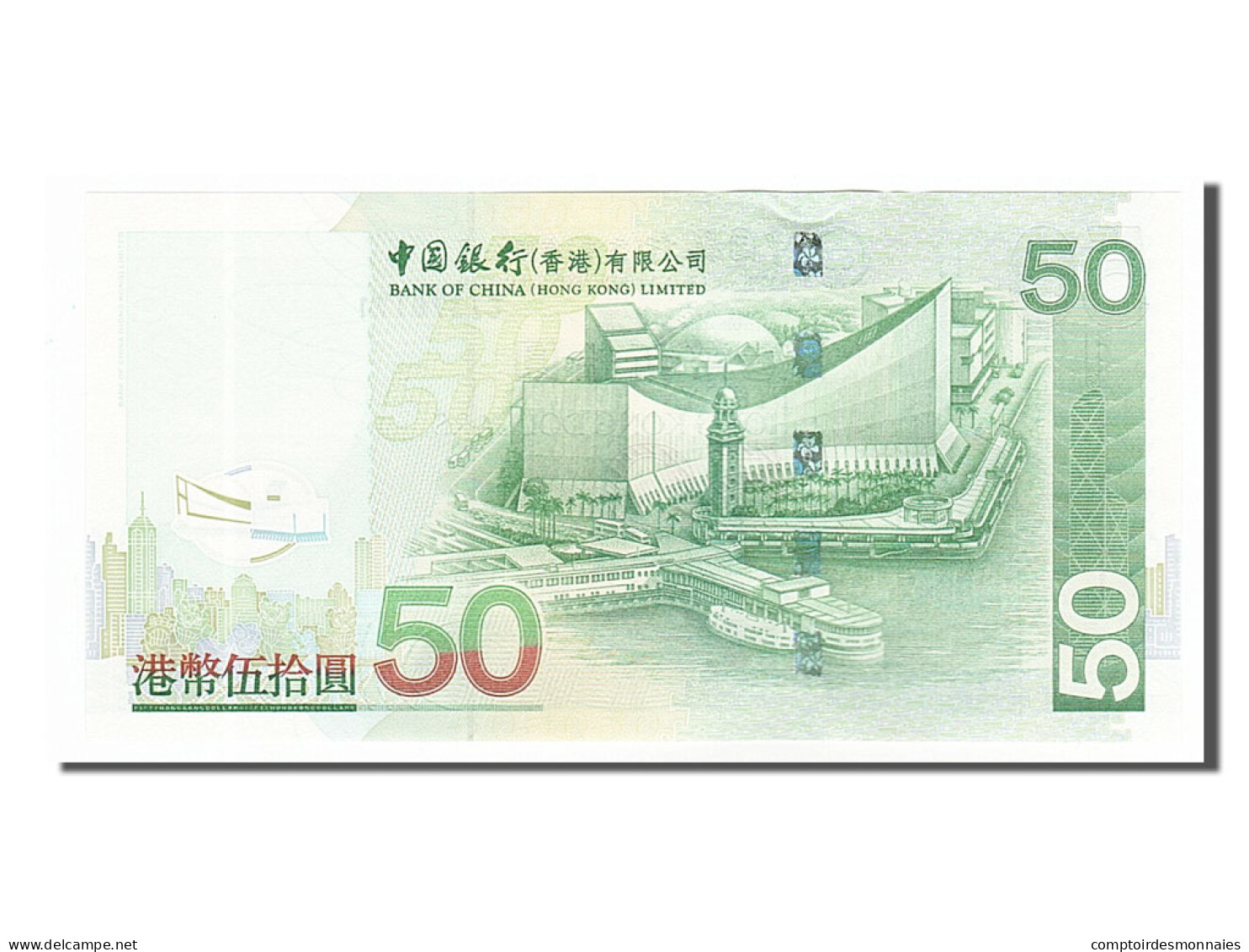 Billet, Hong Kong, 50 Dollars, 2009, 2009-01-01, NEUF - Hong Kong