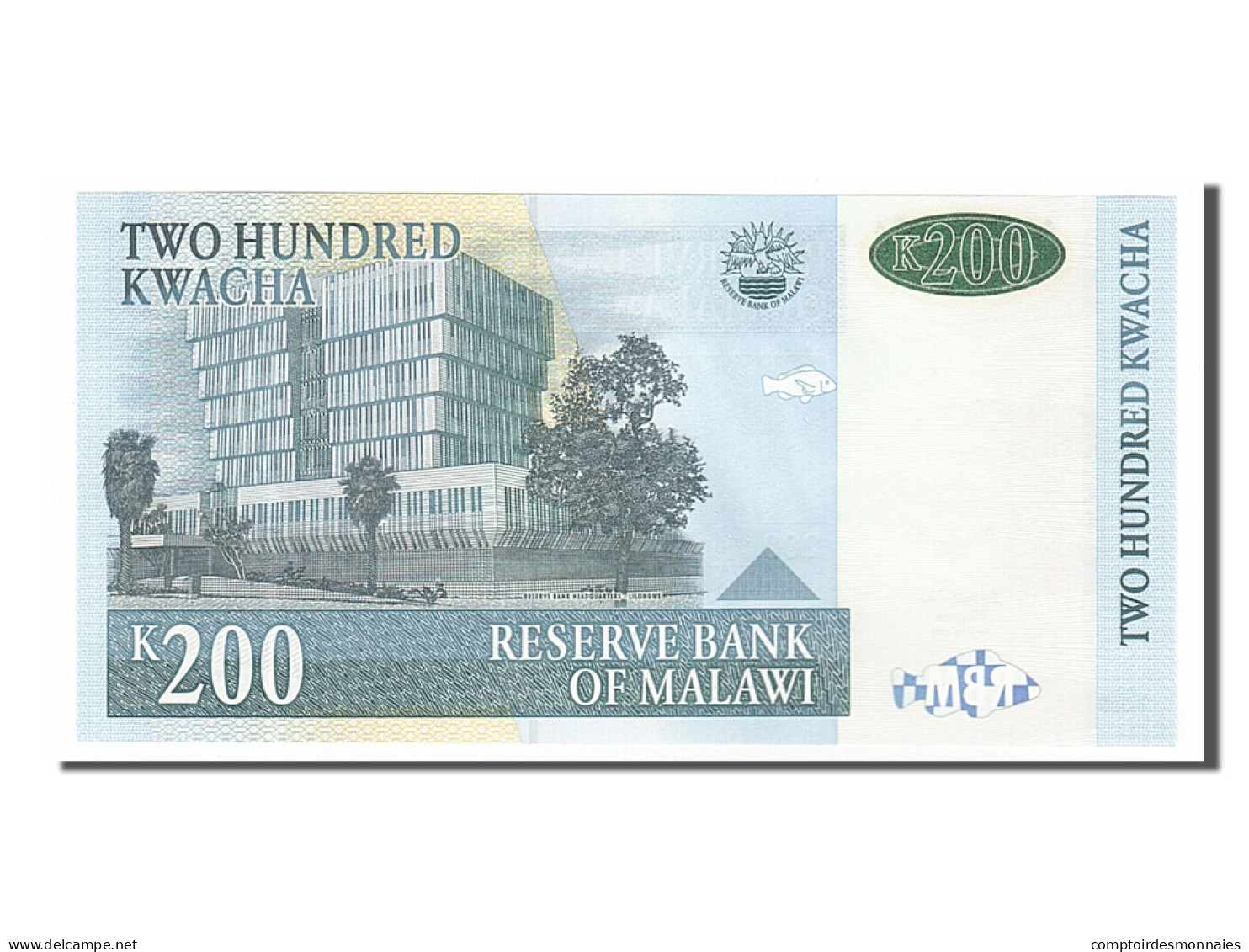 Billet, Malawi, 200 Kwacha, 2001, 2001-07-01, NEUF - Malawi