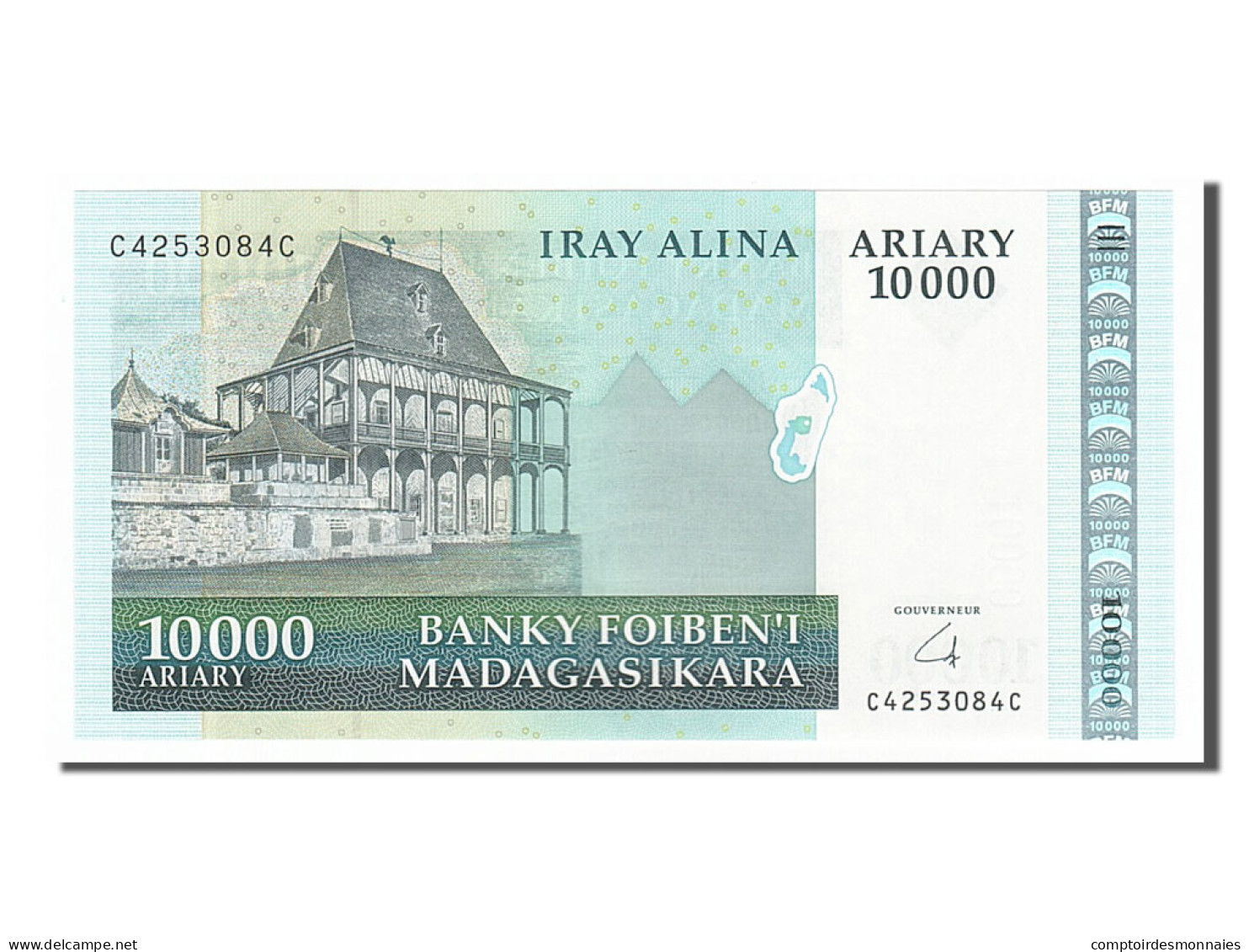 Billet, Madagascar, 10,000 Ariary, 2003, NEUF - Madagascar