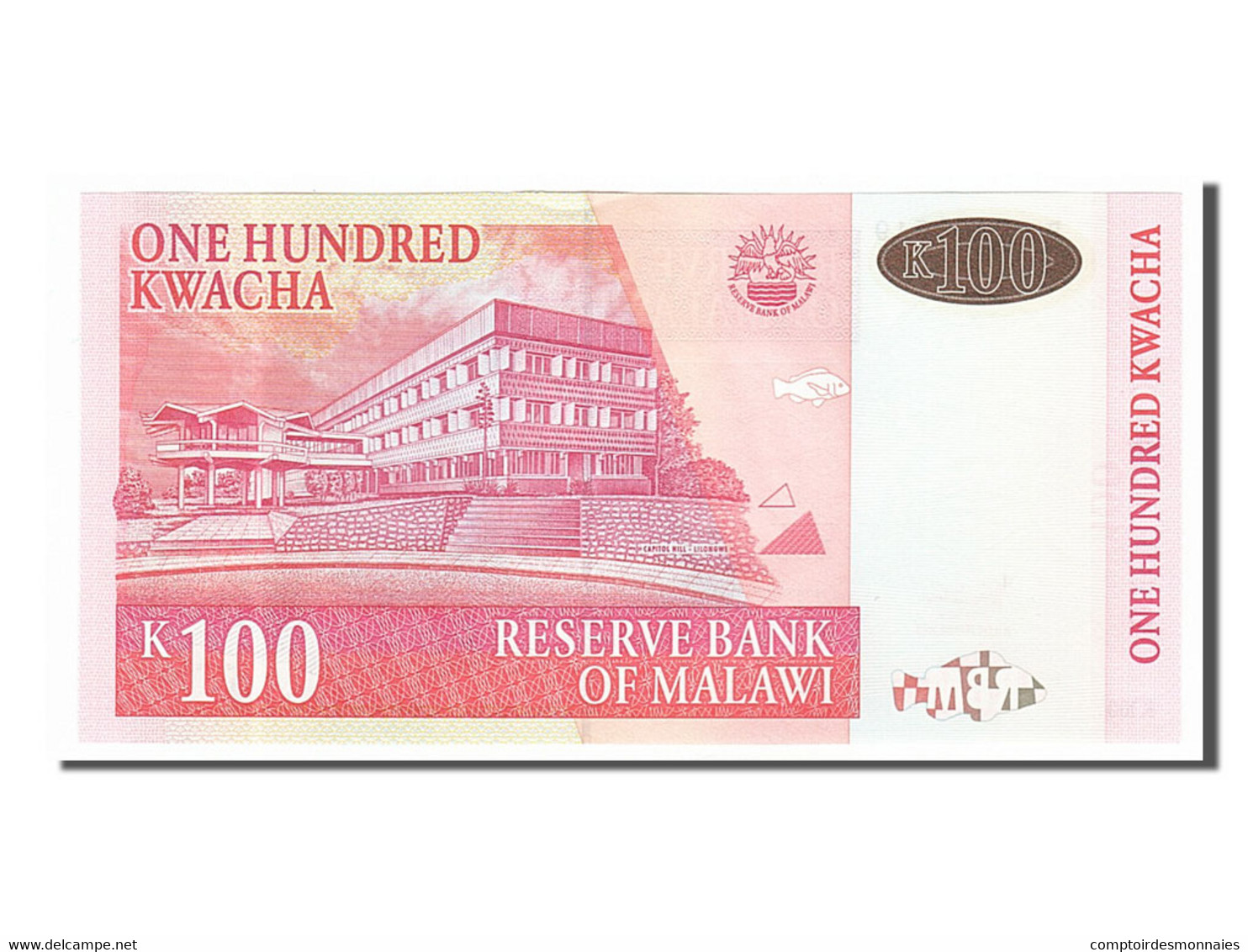 Billet, Malawi, 100 Kwacha, 2005, 2005-10-31, NEUF - Malawi