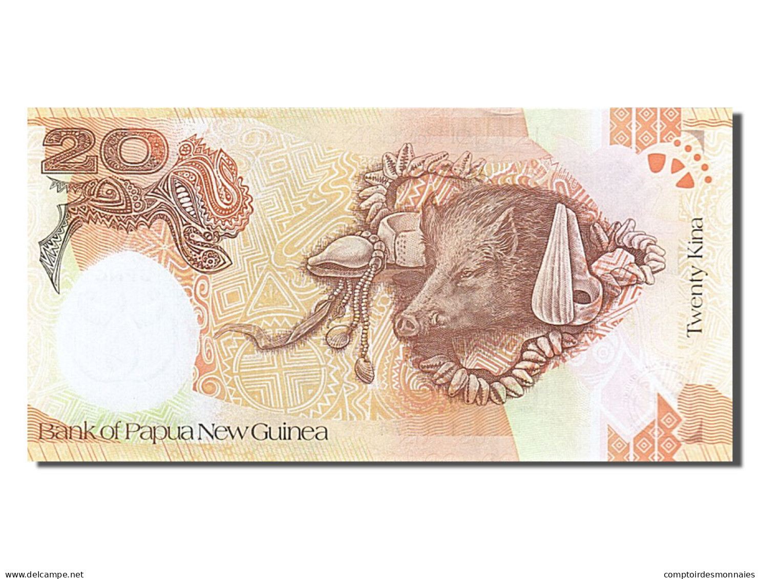 Billet, Papua New Guinea, 20 Kina, 2010, NEUF - Papua-Neuguinea