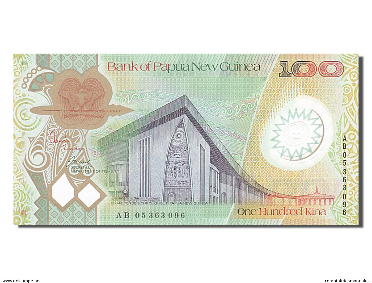 Billet, Papua New Guinea, 100 Kina, 2005, NEUF - Papua New Guinea