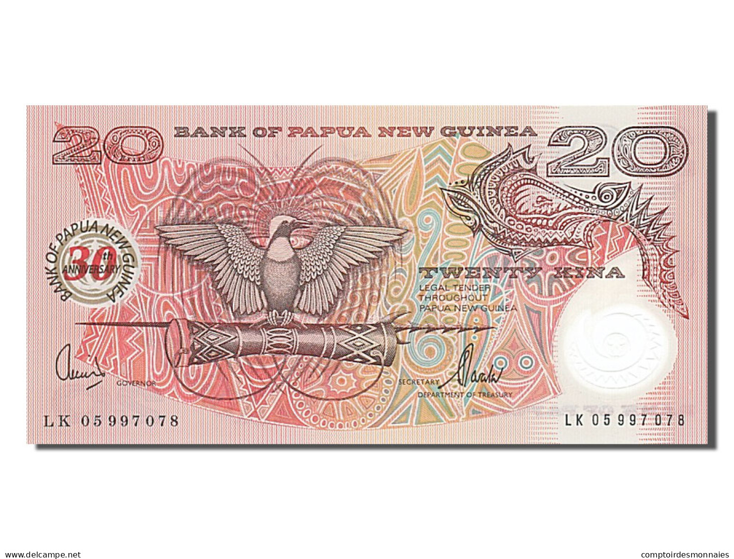 Billet, Papua New Guinea, 20 Kina, 2004, NEUF - Papouasie-Nouvelle-Guinée
