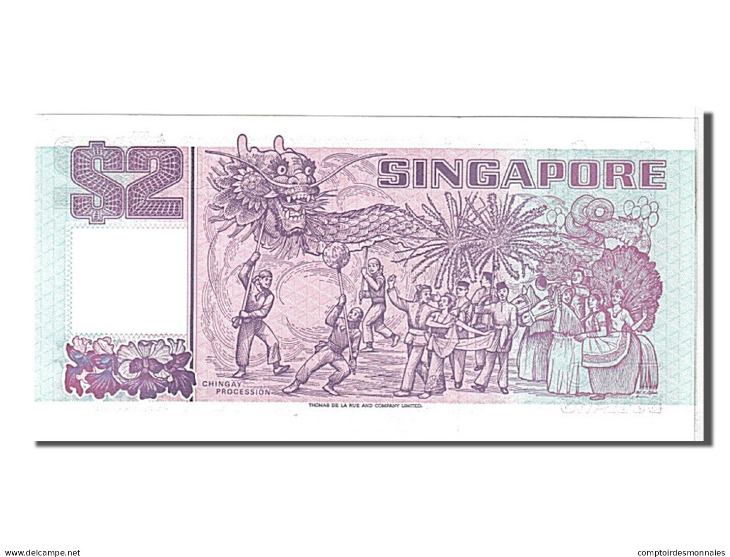 Billet, Singapour, 2 Dollars, 1992, KM:28, NEUF - Singapore